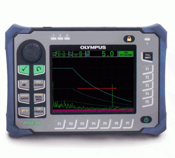 Used Olympus EPOCH 650 Ultrasonic Flaw Detector