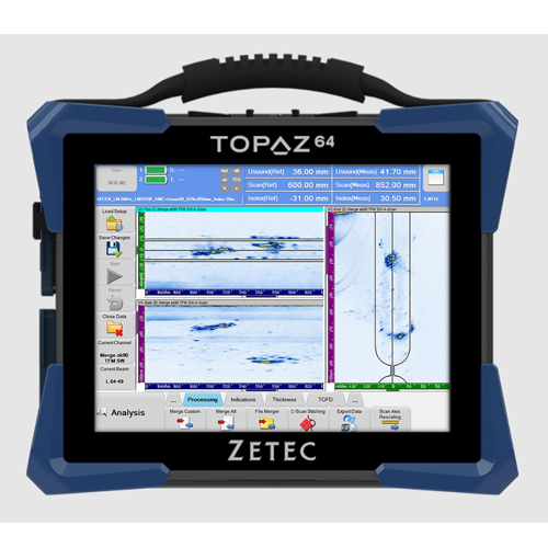 Used Zetec Topaz 64/128 TFM – Phased Array Ultrasonic Flaw Detector